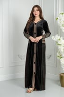 جلابيه مخمل تراثيه الابداع زرار