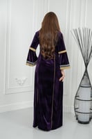 جلابيه مخمل تراثي قمه الابداع كم فرنسي