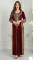 جلابيه مخمل تراثي خليجي