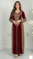 جلابيه مخمل تراثي خليجي