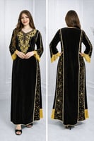 جلابة مخمل كويتي 0022