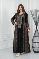 جلابيه مخمل تراثي اريج الوان