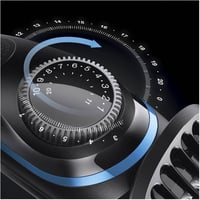 ماكينة حلاقة لحية من براون مع شفرة حلاقة جيليت فيو...