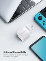 شاحن جداري بقوة RAVPOWER PD 61W بمنفذ واحد USB-C