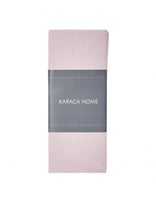 شرشف مطاط مفرد Fitted لون وردي