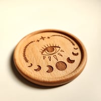 قاعدة أكواب خشبية - Tarot Eye