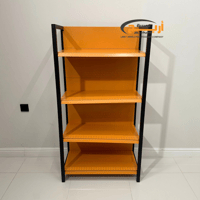 استاند ارفف عرض وتخزين برتقالي صغير