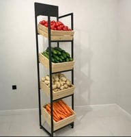 استاند خضروات وفواكه ٤ سله