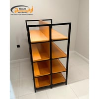 رفوف بقاله حديد وسطي برتقالي