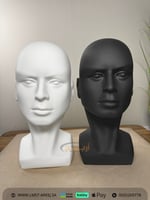 مجسم راس رجالي