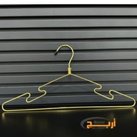 12 حبه علاق ملابس حديد ذهبي باس متحرك