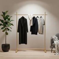 استاند تعليق ملابس انيق لون اسود