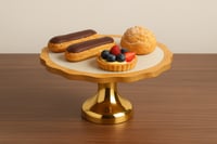 استاند دوار كهربائي ذهبي