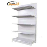 ارفف سوبر ماركت ابيض كبير