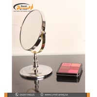 مرايه بوجهين متحركة ستيل بقاعدة نوع ثقيل