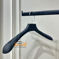 12 حبة علاق كتف لون اسود عريض