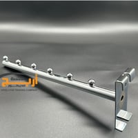 حامل علاقه 6 كره مستقيم كروم على الشبك