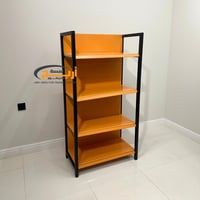 استاند ارفف عرض وتخزين برتقالي صغير