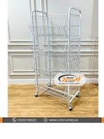 استاند سله خضار 4 دور ابيض