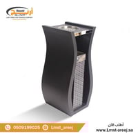 سله نفايات وطفايه سجائر