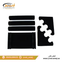 استاند اساور 3 دور مخمل اسود