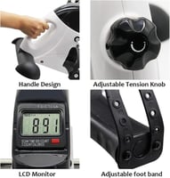 دراجة ثابتة منزلية مغناطيسيه مطورة مع ميزة التحكم...