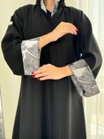 عباية تغاني | بقماش كريب المميز