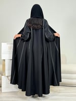 عباية ساره ابليزر مع قيطان