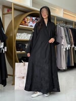 عباية مريم بقماش اورجنزا مبطن