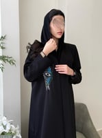 كولكشن العيد | عباية فراشه بقماش كريب ايطالي بحياك...