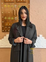 اليوم الوطني بليزر | عباية علو بقماش كريب كوري بتط...