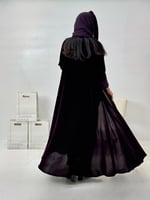 تشكيلة شتاء 2024 - عباية اعتدال مخمل كسرات بالكم م...