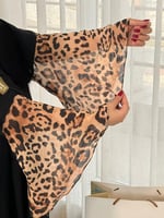 عباية كلوي | بلاك بيري تايقر بالاكمام - لحمي