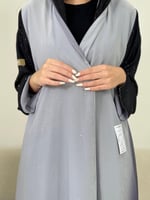 عباية كيالا افضي اكمام اسود