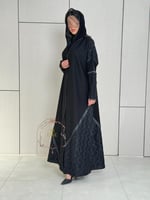 عباية مرجان كريب الاناقة بتل ملكي