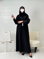 تشكيلة شتاء 2026 - عباية بريانا بقماش شامواه تدخيل...