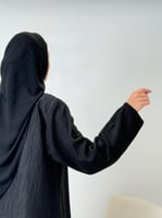 تشكيلة شتاء 2024 - عباية شغف كلوش بقماش شامواه وجا...