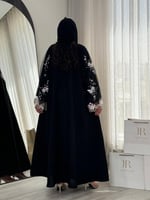 عباية يولين | كريب الاناقة بتل مطرز