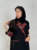 بليزرات العيد ا عباية غاليه كريب الاناقة تطريز عنا...