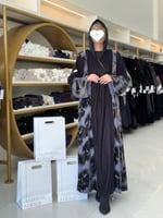 تشكيلة شتاء 2024 - عباية ارامينتا تدخيلات مخمل مطر...