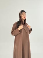 عباية يسرى بقماش جوخ شتوي جملي