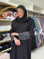 عباية سارونه بقاش كريب الاناقة تدخيلات تفته ناعم ب...