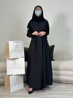 عباية الاء ا بليزر بقماش كريب الاناقة