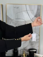 عباية لامينا ا كريب إحساس مزين بكسرات وربطه اسود