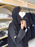 تشكيلة شتاء 2025 - عباية راموانا بقماش شامواه تدخي...