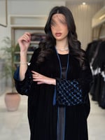 عياية فزه بقماش مخمل كوري فراشه