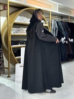 تشكيلة شتاء 2026 - عباية بريانا بقماش شامواه تدخيل...