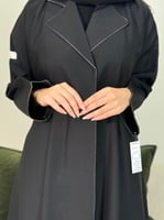 عباية الاء ا بليزر بقماش كريب الاناقة