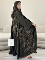 جديد الصيف | كريب طلس عشبي مع تطريز