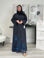 عباية الزين | دبل فيس اسود وأزرق